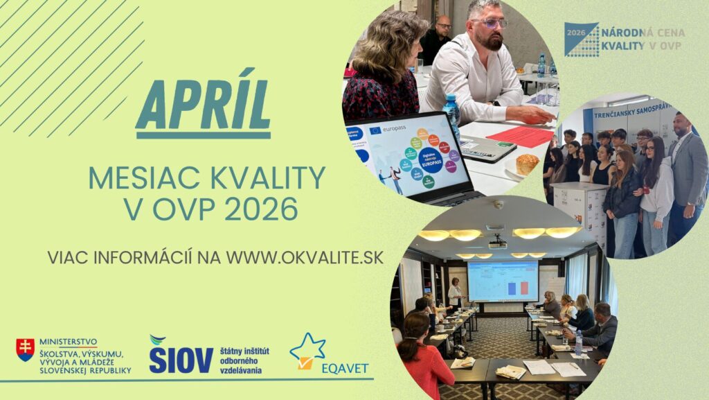 Plagát Mesiac kvality 2026